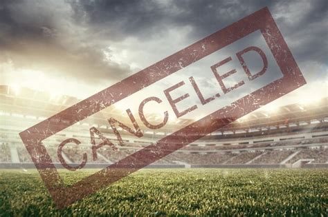 List of sporting events canceled because of the coronavirus.